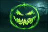 Enigmatic Emblem of the Diretide - Green — предмет Dota 2