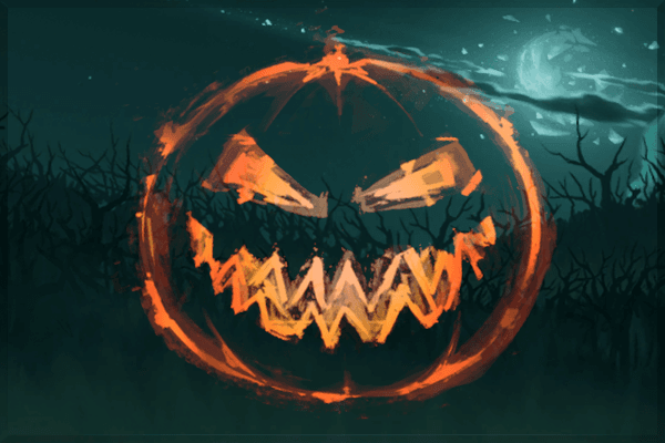 Enigmatic Emblem of the Diretide - Red — предмет Dota 2