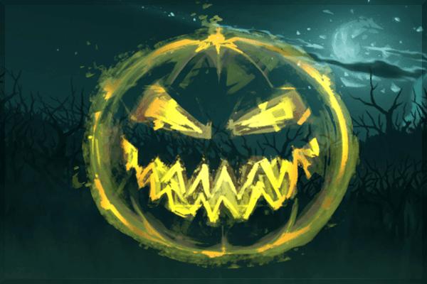 Enigmatic Emblem of the Diretide - Yellow — предмет Dota 2